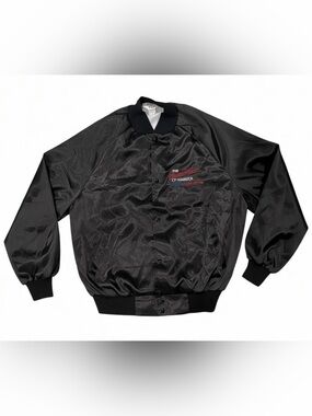West Ark VINTAGE The Heartbeat of America Corvette Satin‎ Jacket - Size XL